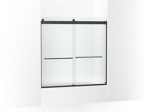 KOHLER K-706005-D3 Levity Sliding bath door, 59-3/4" H x 54 - 57" W, with 1/4" thick Frosted glass