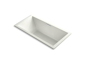 KOHLER K-1835-VB Underscore 72" x 36" drop-in VibrAcoustic bath with center drain