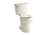KOHLER 3888-96 Cimarron Comfort Height Two-Piece Round-Front 1.6 Gpf Chair Height Toilet in Biscuit