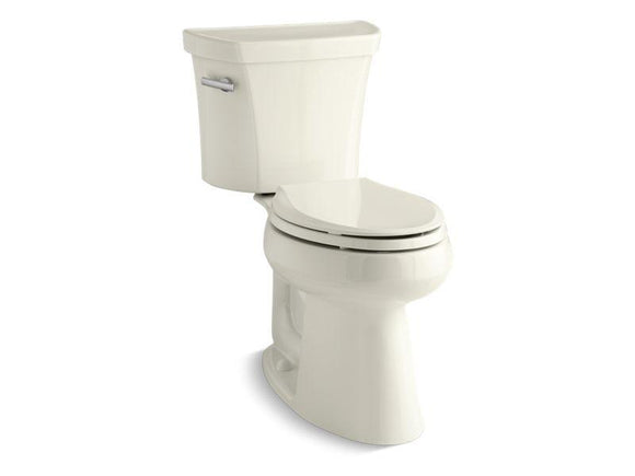 KOHLER 3889-96 Highline Comfort Height Two-Piece Elongated 1.28 Gpf Chair Height Toilet With 10