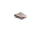 KOHLER 31509-TX-TRF Turkish Bath Linens Washcloth With Textured Weave, 13" X 13" in Truffle