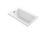 KOHLER K-855-L-47 Tea-for-Two 66" x 36" alcove bath with integral flange and left-hand drain