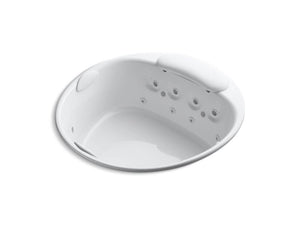 KOHLER K-1394-H2 RiverBath 66" drop-in whirlpool with chromatherapy and heater without jet trim
