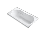 KOHLER 1159-R-0 7236 72" X 36" Alcove Bath With Integral Flange And Right-Hand Drain in White