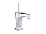 KOHLER 16230-4-CP Margaux Single-Hole Bathroom Sink Faucet With 5-3/8" Spout And Lever Handle in Polished Chrome