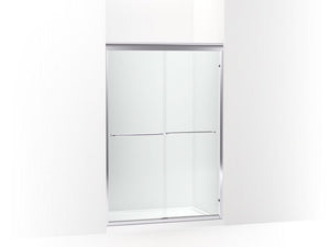 KOHLER K-702208-6G54 Fluence 44-5/8 - 47-5/8" W x 70-9/32" H sliding shower door with 1/4" thick Falling Lines glass