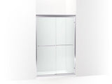KOHLER K-702208-6G54 Fluence 44-5/8 - 47-5/8" W x 70-9/32" H sliding shower door with 1/4" thick Falling Lines glass