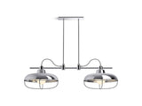 KOHLER K-23661-CH02 Modern Farm Two-light linear chandelier