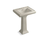 KOHLER K-2238-4 Memoirs Classic Classic 24" pedestal bathroom sink with 4" centerset faucet holes