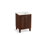 KOHLER K-99526-LG-1WE Poplin 24" bathroom vanity cabinet with legs and 2 doors
