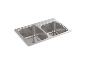 KOHLER K-75791-2PC All-In-One Top-mount/undermount kitchen sink