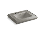 KOHLER K-2239-8-47 Memoirs pedestal/console table bathroom sink basin with 8" widespread faucet holes