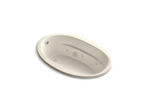KOHLER K-6347-H-47 Sunward 66" x 42" drop-in whirlpool with heater
