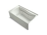 KOHLER K-1224-RA Mariposa 66" x 36" alcove whirlpool with integral apron, integral flange and right-hand drain