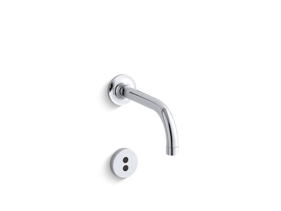 KOHLER K-T11841 Purist Wall-mount touchless faucet trim with Insight technology and 6