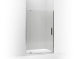 KOHLER K-707546-L Revel Pivot shower door, 74" H x 39-1/8 - 44" W, with 5/16" thick Crystal Clear glass