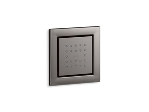 KOHLER K-8003 WaterTile Square 22-nozzle single-function body spray, 2.5 gpm