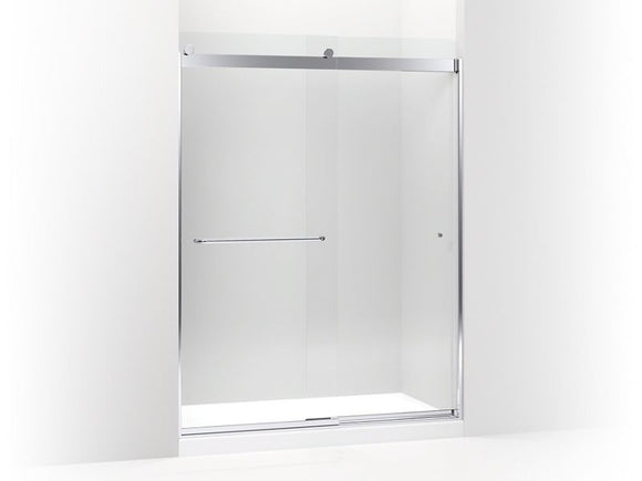 KOHLER K-706384-L LuxStone Frameless sliding shower door, 78