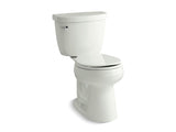 KOHLER K-3888 Cimarron Comfort Height Two-piece round-front 1.6 gpf chair height toilet