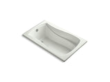 KOHLER K-1242-W1 Mariposa 60" x 36" drop-in bath with Bask heated surface and end drain