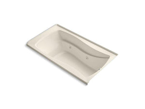 KOHLER K-1224-RH-47 Mariposa 66" x 36" alcove whirlpool with integral flange, right-hand drain and heater
