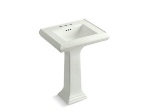 KOHLER 2238-4 Memoirs Classic 24" pedestal bathroom sink with 4" centerset faucet holes