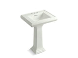 KOHLER 2238-4 Memoirs Classic 24" pedestal bathroom sink with 4" centerset faucet holes