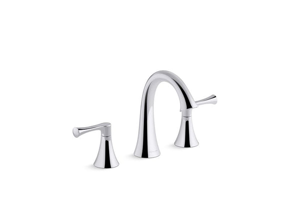 KOHLER K-R78047-4D Lilyfield Widespread bathroom sink faucet