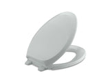 KOHLER K-4713 French Curve Quiet-Close elongated toilet seat