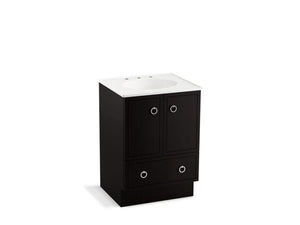 KOHLER K-99501-TK-1WA Jacquard 24" bathroom vanity cabinet with toe kick, 2 doors and 1 drawer