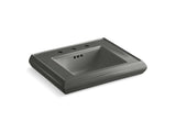 KOHLER K-2239-8 Memoirs Pedestal/console table bathroom sink basin with 8" widespread faucet holes