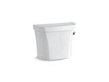 KOHLER K-4467-RZ Wellworth 1.28 gpf insulated toilet tank with right-hand trip lever and tank cover locks