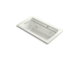 KOHLER K-1122-XHGH Archer 60" x 32" drop-in Heated BubbleMassage air bath and whirlpool