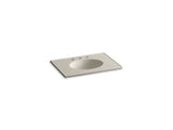 KOHLER K-2796-8 Ceramic/Impressions 31" Vitreous china vanity top with integrated oval sink