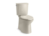 KOHLER K-20450 Irvine Comfort Height Two-piece elongated 1.28 gpf chair height toilet