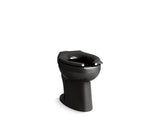 KOHLER K-96057-L Highcliff Ultra Floor-mount top spud flushometer bowl with bedpan lugs