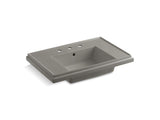 KOHLER K-2758-8-K4 Tresham 30" pedestal bathroom sink basin with 8" widespread faucet holes