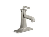 KOHLER K-27400-4K Riff Single-handle bathroom sink faucet, 1.0 gpm