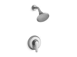 KOHLER K-TS98008-4G July Rite-Temp shower trim with lever handle and 1.75 gpm showerhead