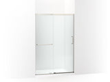 KOHLER K-707606-6L Elate Sliding shower door, 70-1/2" H x 44-1/4 - 47-5/8" W, with 1/4" thick Crystal Clear glass