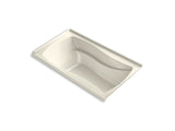 KOHLER K-1224-GHRW Mariposa 66" x 36" integral flange Heated BubbleMassage air bath with Bask heated surface and right-hand drain