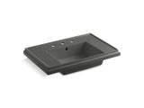 KOHLER K-2758-8-58 Tresham 30" pedestal bathroom sink basin with 8" widespread faucet holes