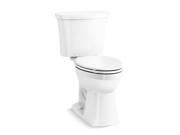 KOHLER 32810-RA Kelston Two-piece elongated 1.28 gpf toilet with right-hand trip lever