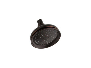 KOHLER 12008-AK-2BZ Fairfax 2.5 Gpm Single-Function Showerhead With Katalyst Air-Induction Technology in Oil-Rubbed Bronze