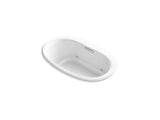 KOHLER K-5714-GVBCW-0 Underscore Oval 60" x 36" drop-in VibrAcoustic + BubbleMassage(TM) Air Bath with Bask heated surface and chromatherapy