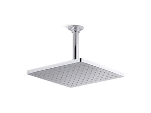 KOHLER K-26149 Honesty Square 10" single-function rainhead, 2.5 gpm