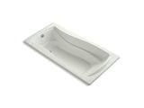 KOHLER K-1259-W1 Mariposa 72" x 36" drop-in bath with Bask heated surface and end drain