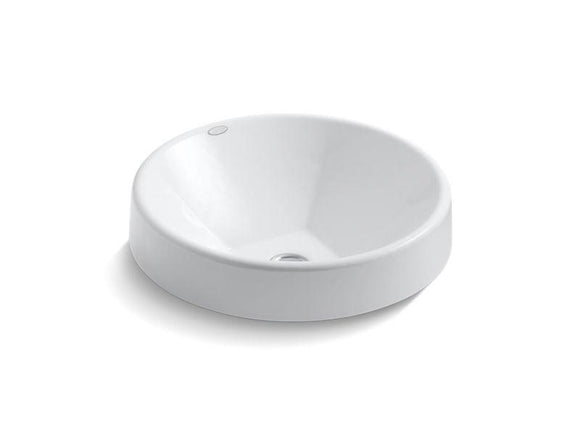 KOHLER K-2388-0 Inscribe Wading Pool Round vessel bathroom sink