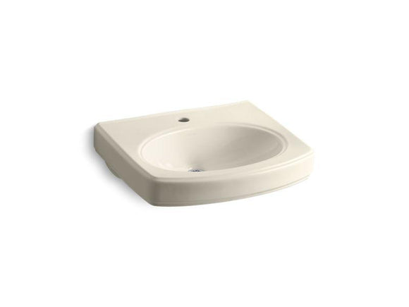KOHLER K-2028-1-47 Pinoir Bathroom sink basin with single faucet hole