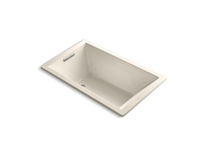 KOHLER K-1849-VBW-47 Underscore Rectangle 60" x 36" drop-in VibrAcoustic bath with Bask heated surface